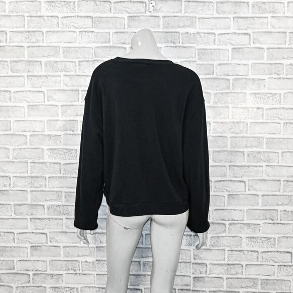 Taylor Swift Women's Taylor's Version Sweatshirt in Black Fleece Size Large - Picture 4 of 9